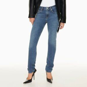 AGOLDE DEVON LOW RISE STOVEPIPE LEG JEANS - 25